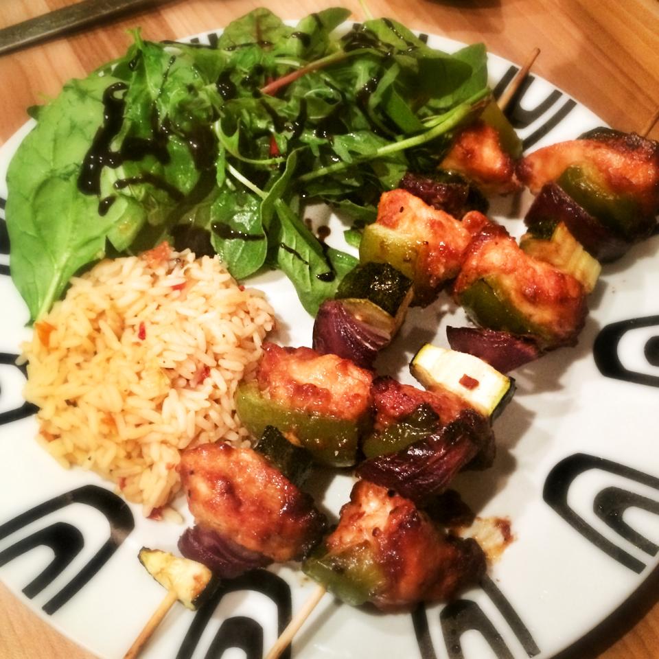 Kickin’ Chicken Kebabs – 8sp