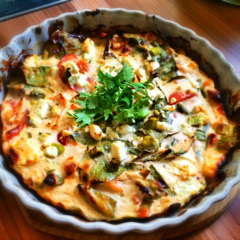 Mexican Chipotle, Chorizo and Feta Quiche – 4sp