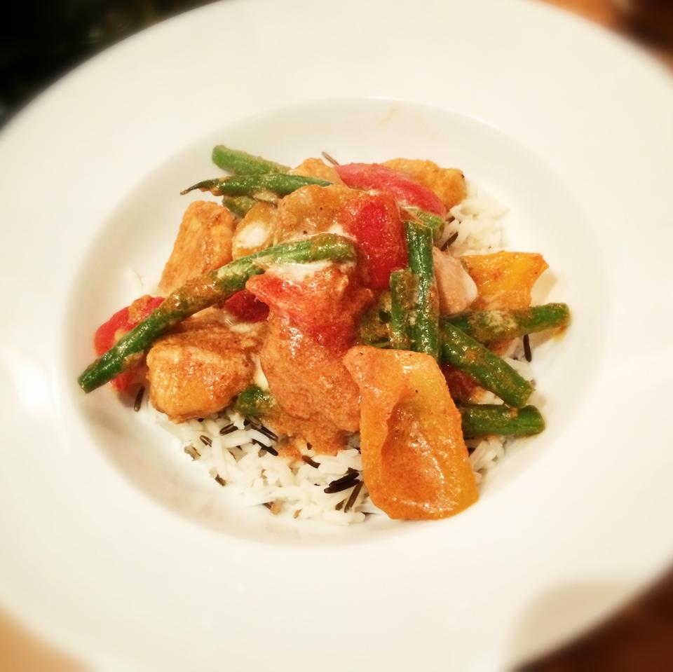 Thai Chicken Panang Curry – 13sp including rice