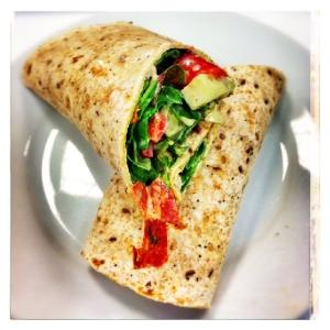 Summer Chorizo Salad Wrap – 7sp