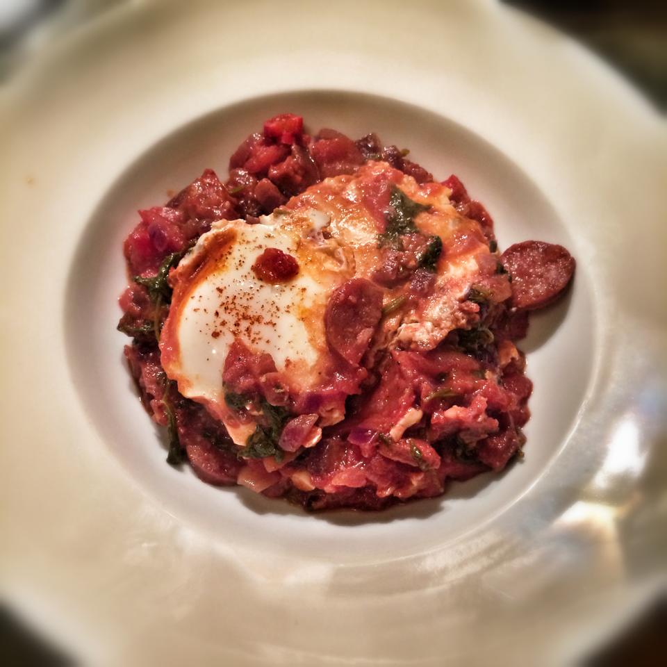 Shakshuka with Chorizo