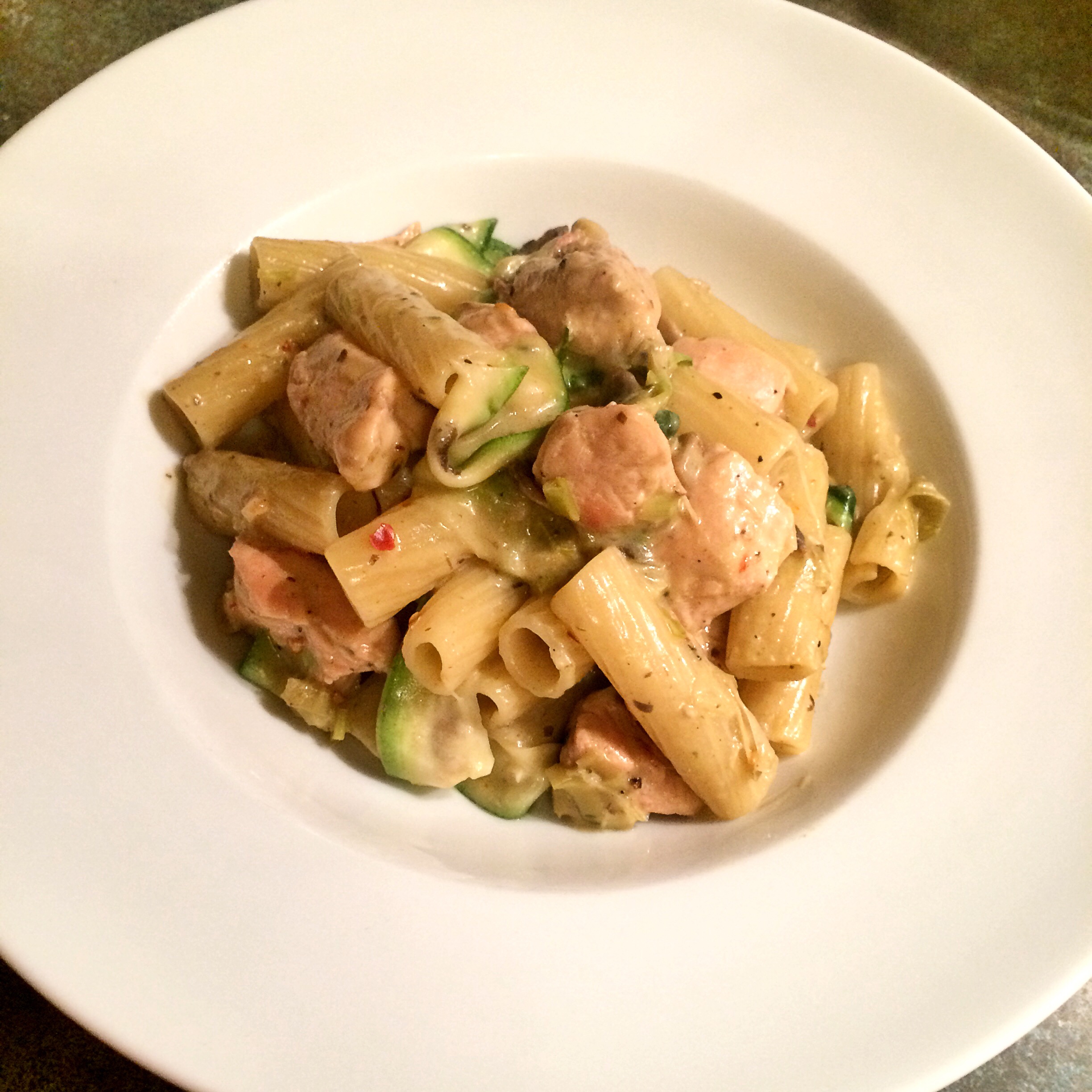 Chicken, Bacon and Leek Pasta – 12sp