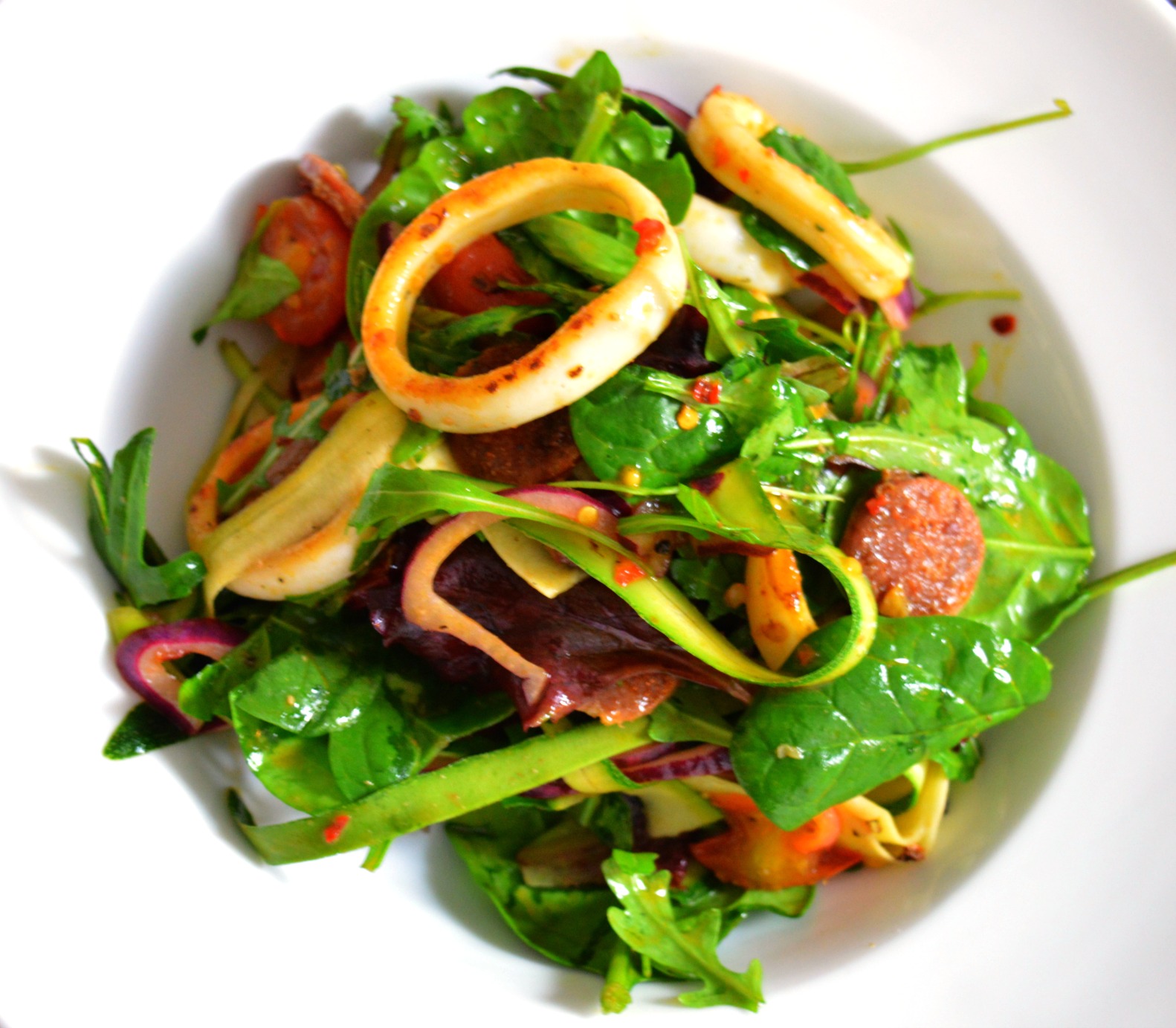 Squid and Chorizo Salad – 4sp