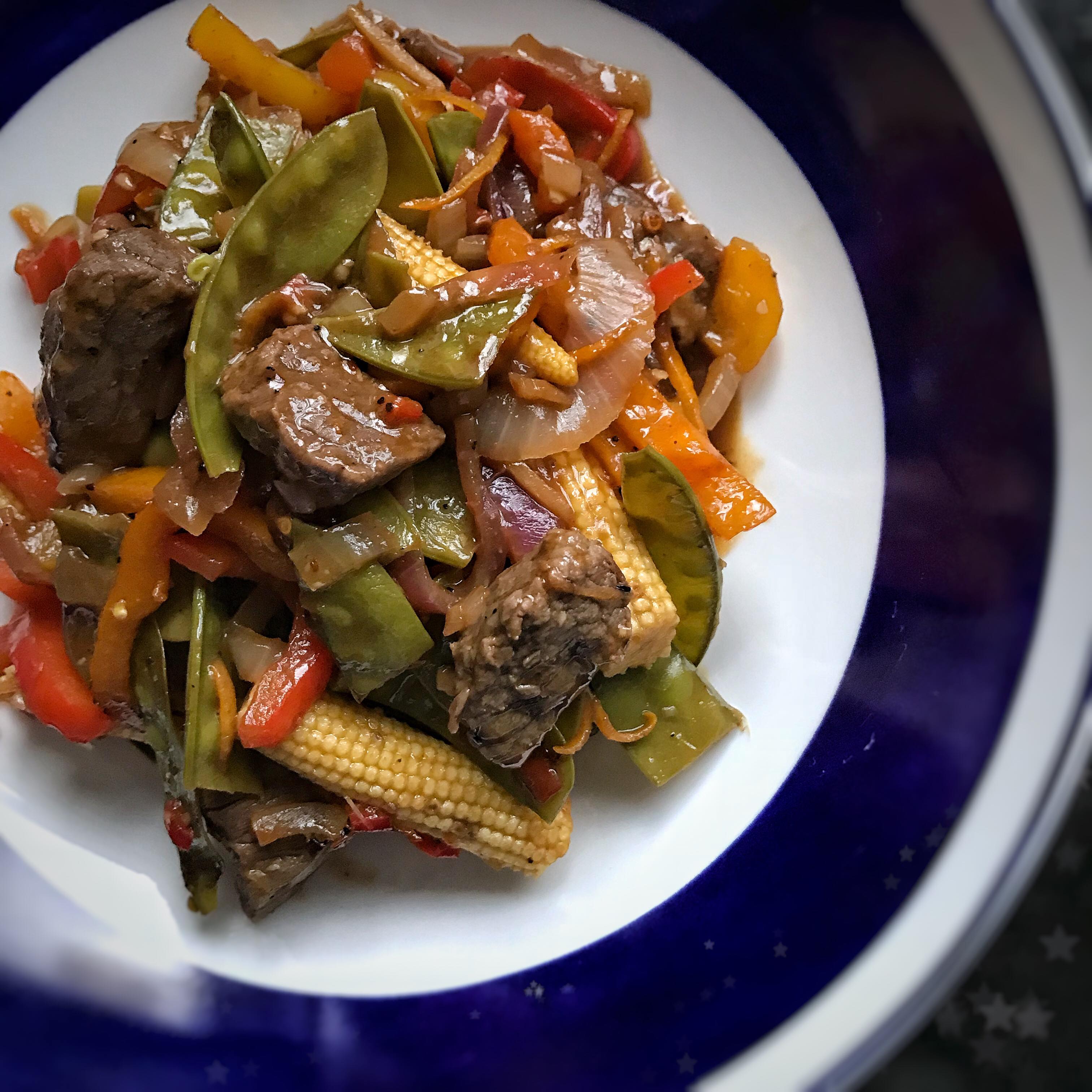 Chinese Spicy Orange Beef Stir Fry – 4sp