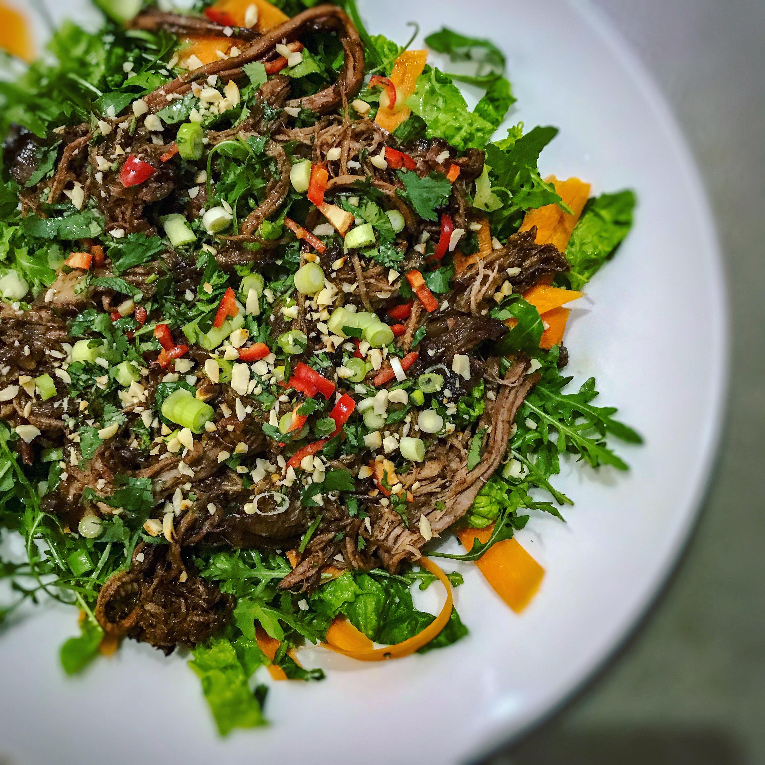 Crispy Asian Beef Salad – 10sp