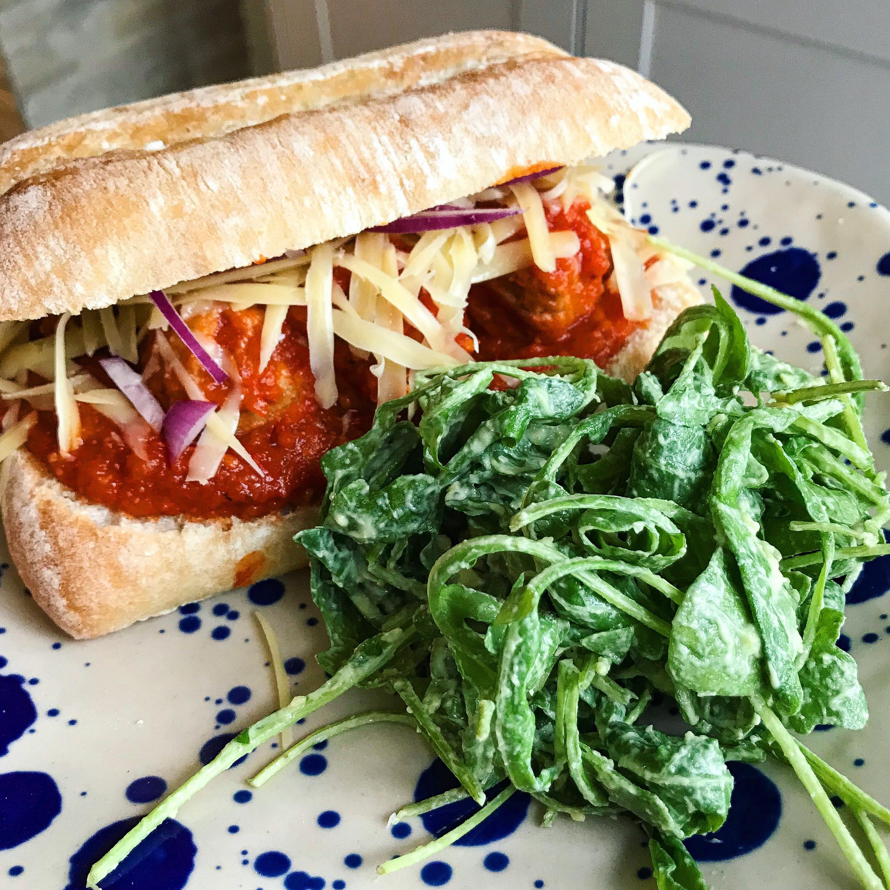 Meatball Marinara Sub – 9sp