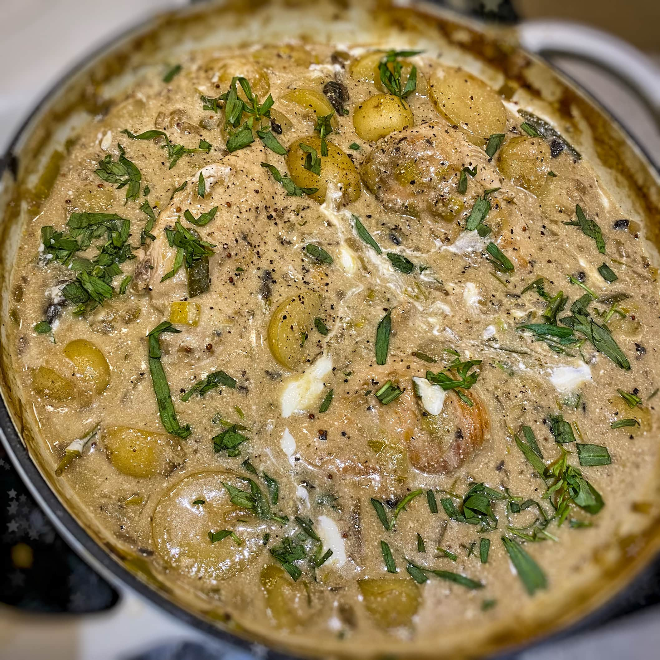 Creamy Tarragon Chicken